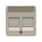 Berker cent.pl. 2v mod jack v.draagr. 118102 creme