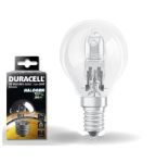 Duracell Eco halogeen kogellamp 42w e14