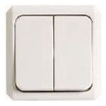 
Merten serie schakelaar opbouw creme